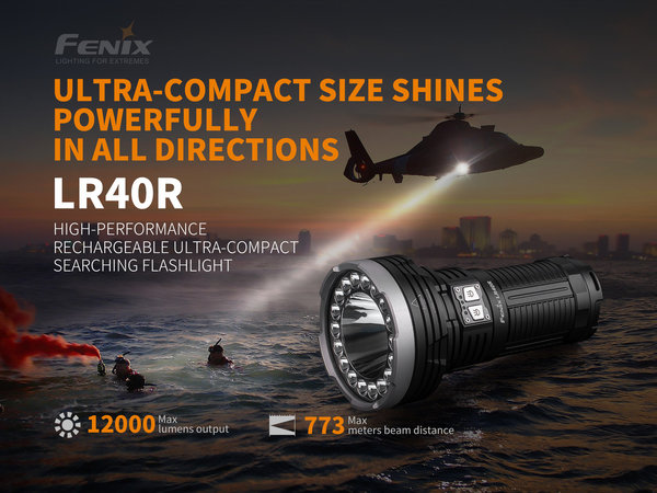 Fenix LR40R LED Taschenlampe